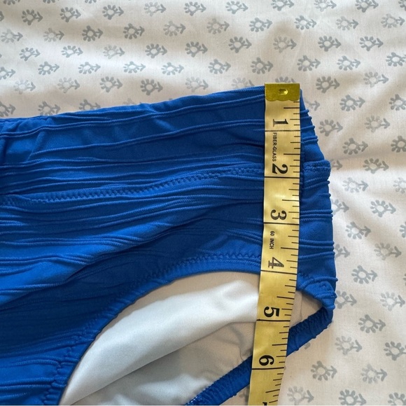 Lands End Royal Blue Two Piece Swimsuit - Picture 10 of 13
